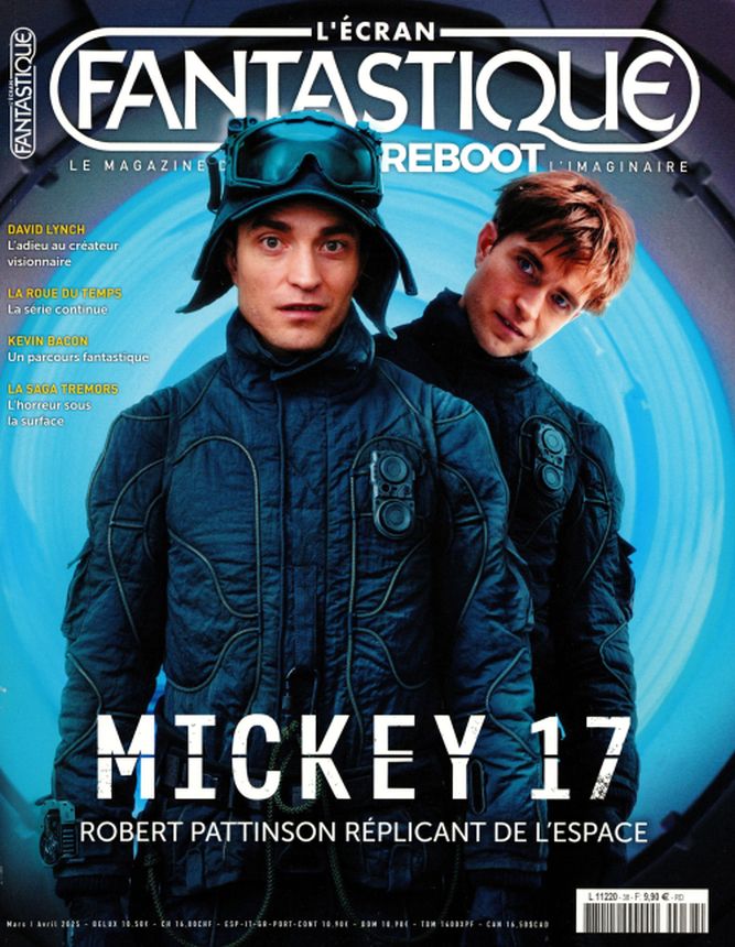 ECRAN FANTASTIQUE | L magazine side cover Issue 38  March 2025