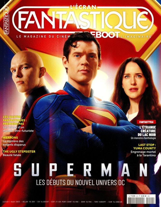 ECRAN FANTASTIQUE | L magazine side cover Issue 40  September 2025