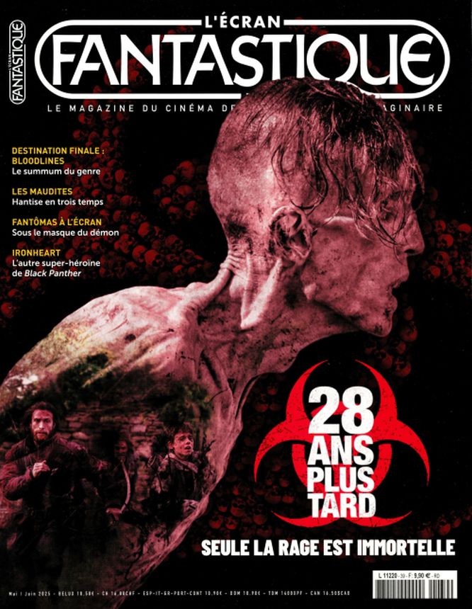 ECRAN FANTASTIQUE | L magazine side cover Issue 39  May-June 2025