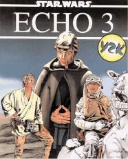 ECHO THREE magazine side cover Issue 3  1995