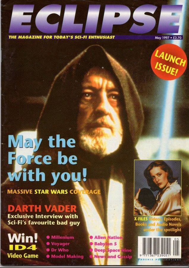 ECLIPSE magazine side cover Issue 1 May 1997