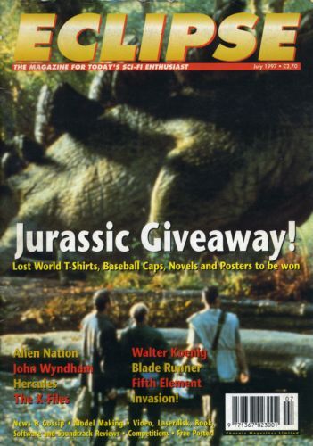 ECLIPSE magazine side cover Issue 3 July 1997