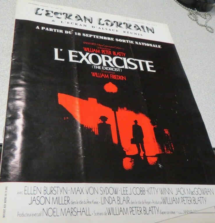 ECRAN LORRAIN | L magazine side cover Issue 326-7  August/September 1974