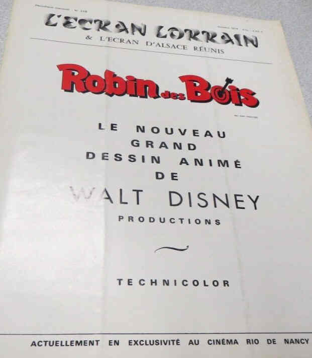 ECRAN LORRAIN | L magazine side cover Issue 328  October 1974