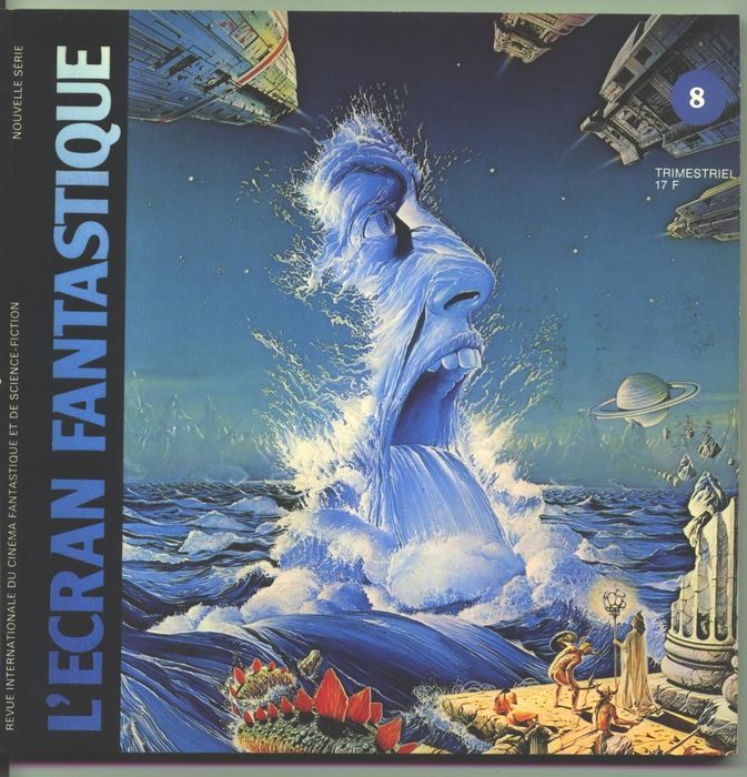 ECRAN FANTASTIQUE | L magazine side cover Issue 8  1979