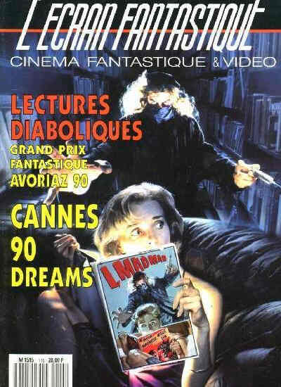 ECRAN FANTASTIQUE | L magazine side cover Issue 115 May 1990