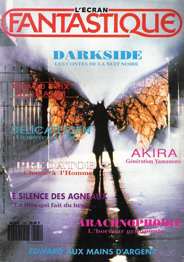ECRAN FANTASTIQUE | L magazine side cover Issue 121 April 1991