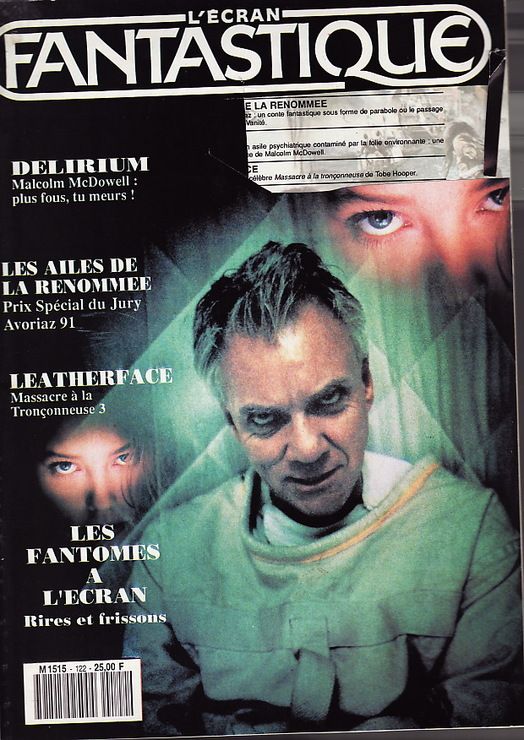 ECRAN FANTASTIQUE | L magazine side cover Issue 122 May 1991