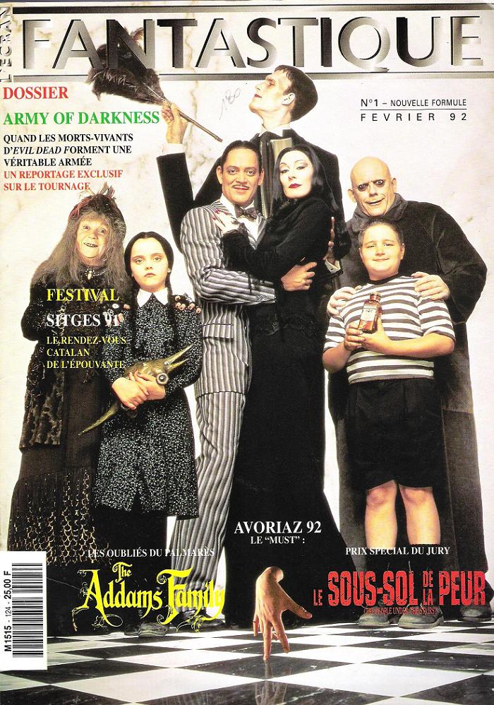 ECRAN FANTASTIQUE | L magazine side cover Issue 124 February 1992