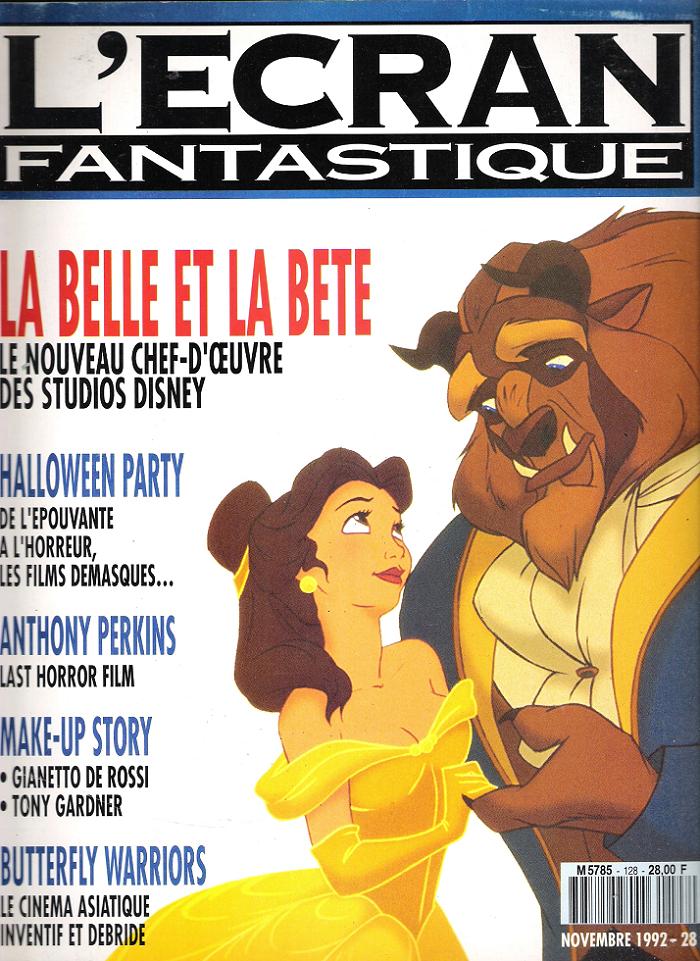 ECRAN FANTASTIQUE | L magazine side cover Issue 128 November 1992