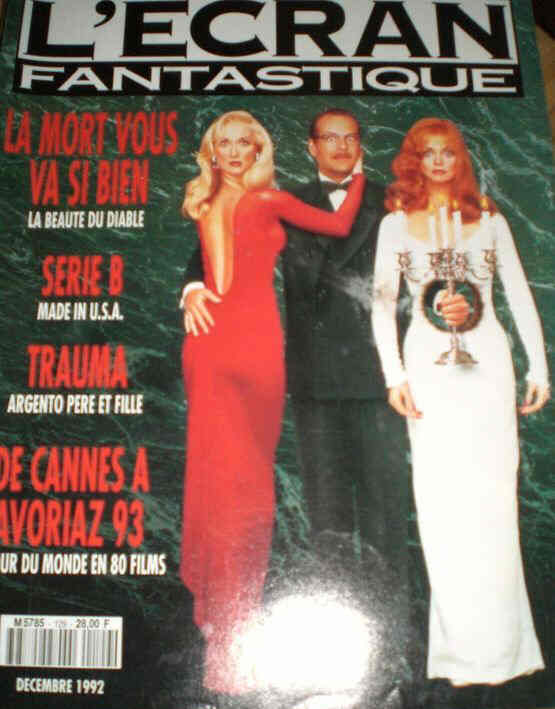 ECRAN FANTASTIQUE | L magazine side cover Issue 129 December 1992