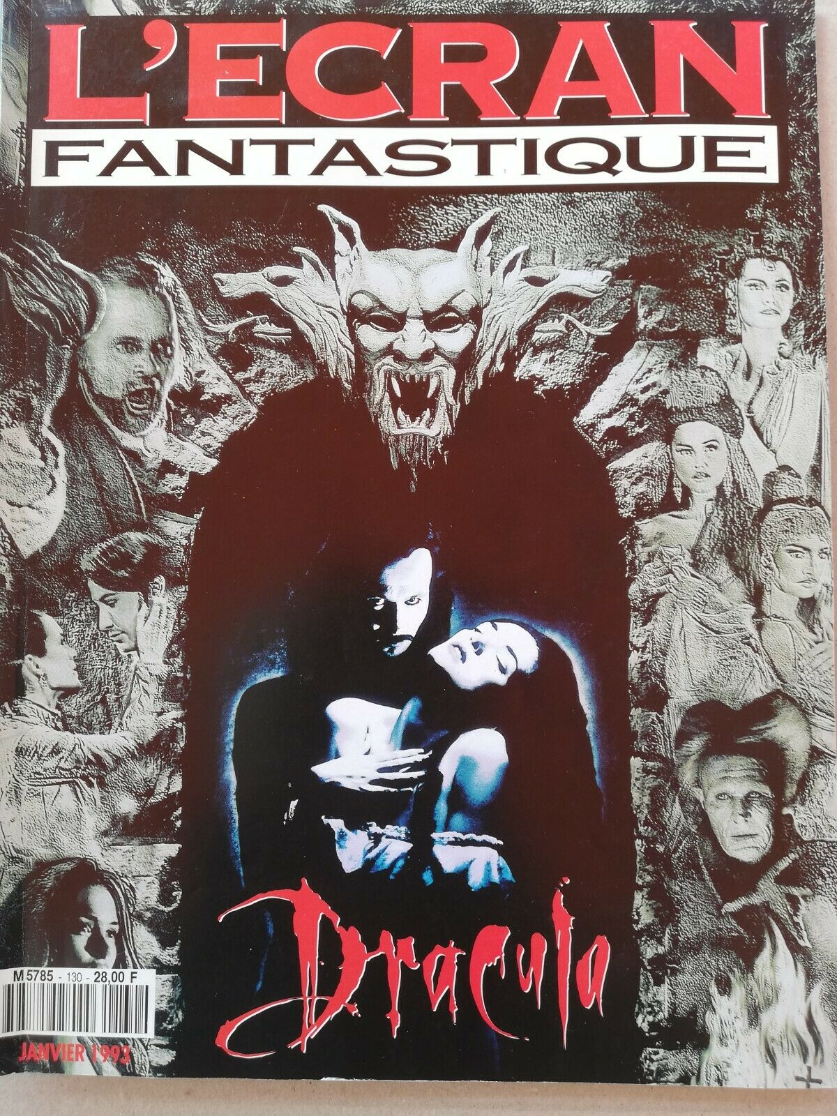 ECRAN FANTASTIQUE | L magazine side cover Issue 130 January 1993