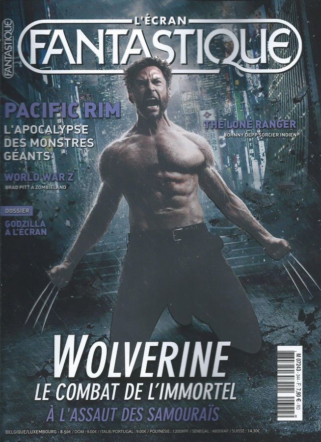 ECRAN FANTASTIQUE | L magazine side cover Issue 344 July/August 2013