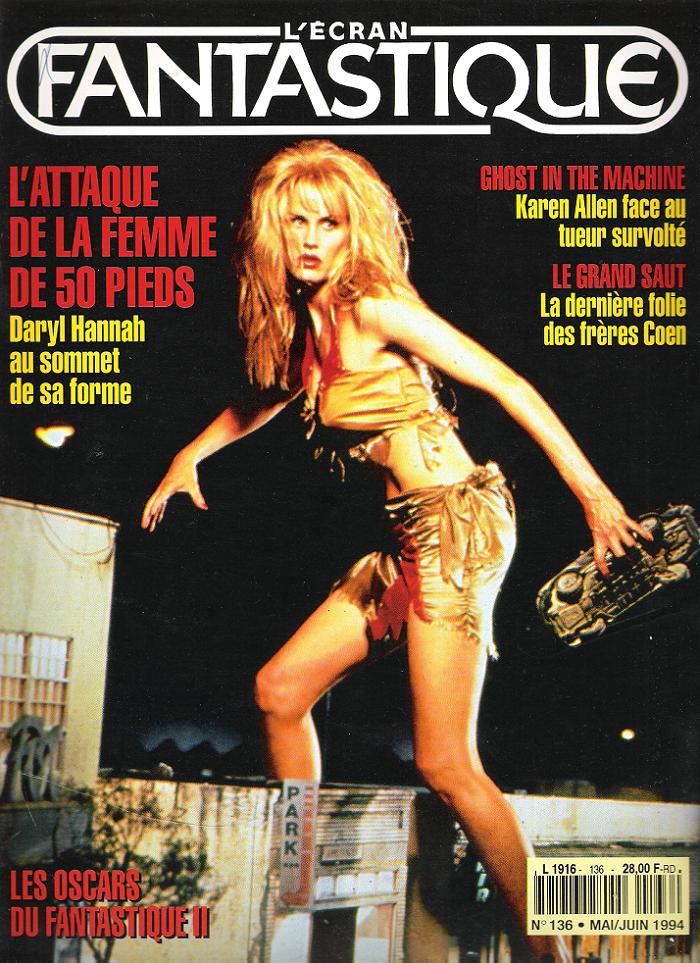 ECRAN FANTASTIQUE | L magazine side cover Issue 136 May 1994