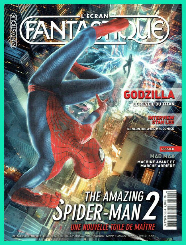 ECRAN FANTASTIQUE | L magazine side cover Issue 352 April 2014