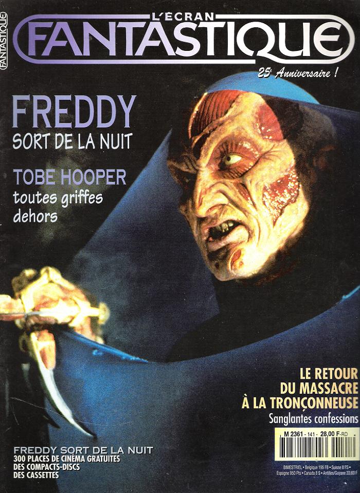 ECRAN FANTASTIQUE | L magazine side cover Issue 141 April 1995