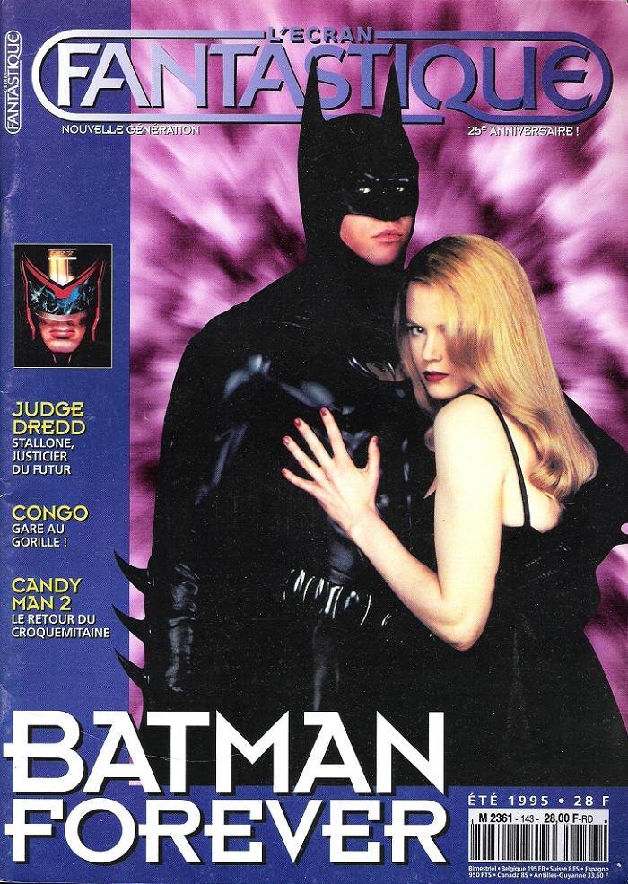 ECRAN FANTASTIQUE | L magazine side cover Issue 143 July 1995
