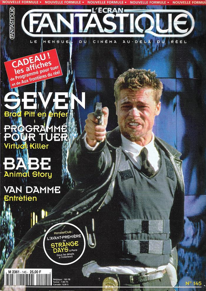 ECRAN FANTASTIQUE | L magazine side cover Issue 145 January 1996