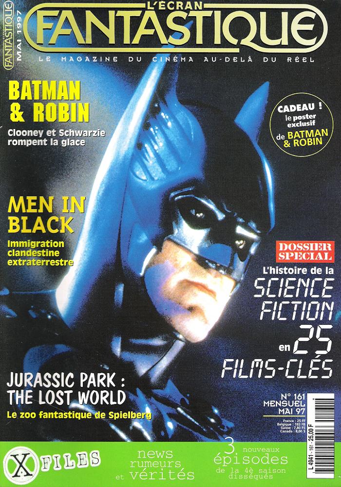 ECRAN FANTASTIQUE | L magazine side cover Issue 161 May 1997