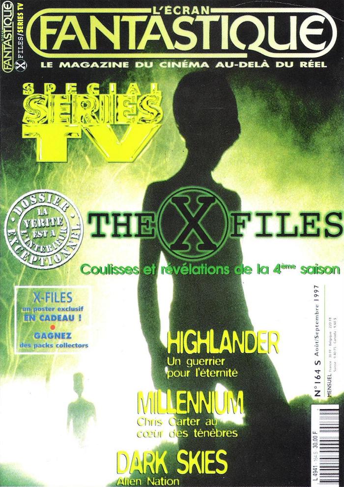 ECRAN FANTASTIQUE | L magazine side cover Issue 164 August 1997