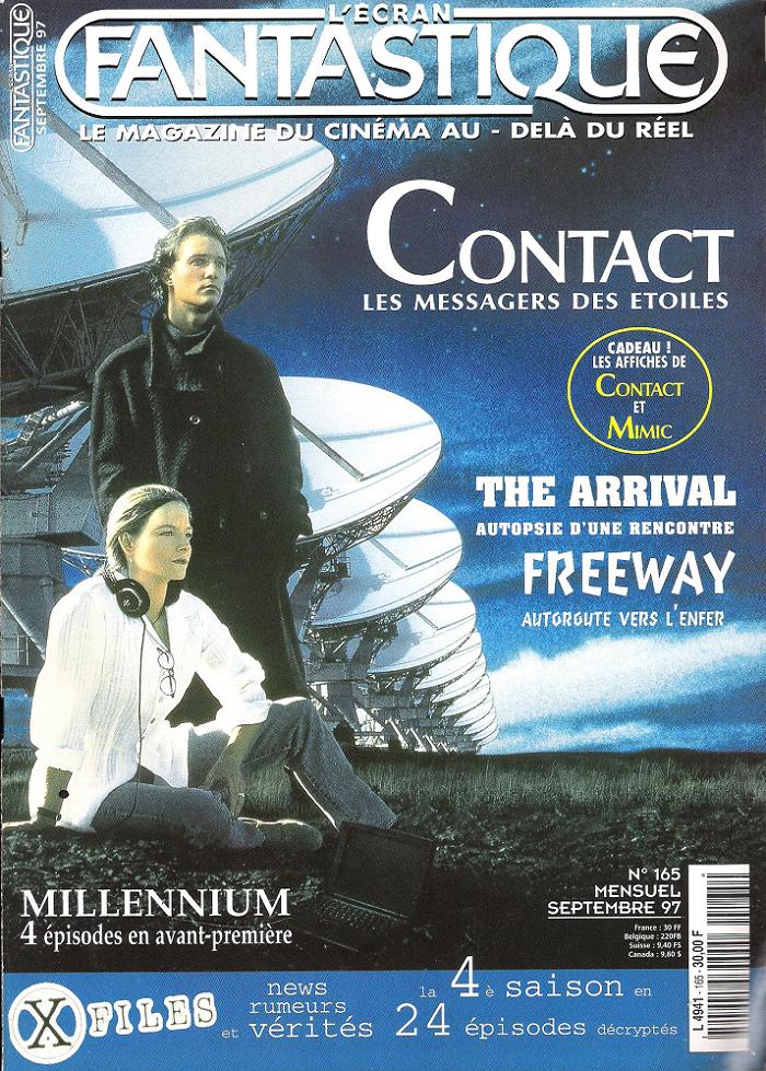 ECRAN FANTASTIQUE | L magazine side cover Issue 165 September 1997