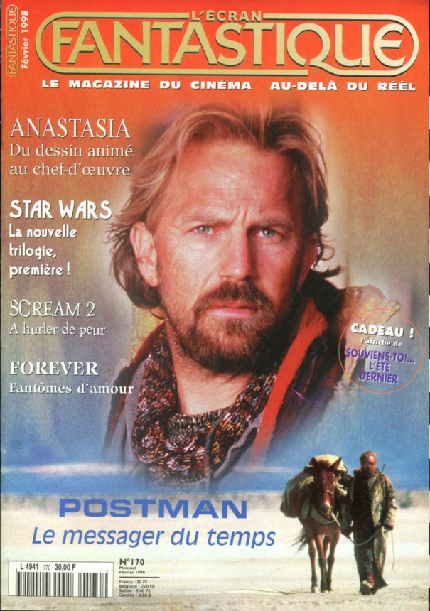 ECRAN FANTASTIQUE | L magazine side cover Issue 170 February 1998