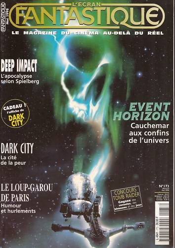 ECRAN FANTASTIQUE | L magazine side cover Issue 173 May 1998