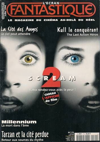 ECRAN FANTASTIQUE | L magazine side cover Issue 175 July 1998