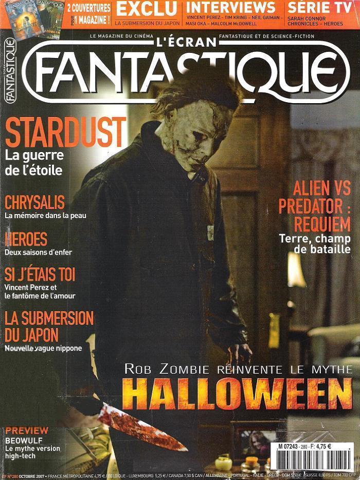 ECRAN FANTASTIQUE | L magazine side cover Issue 180 December 1998