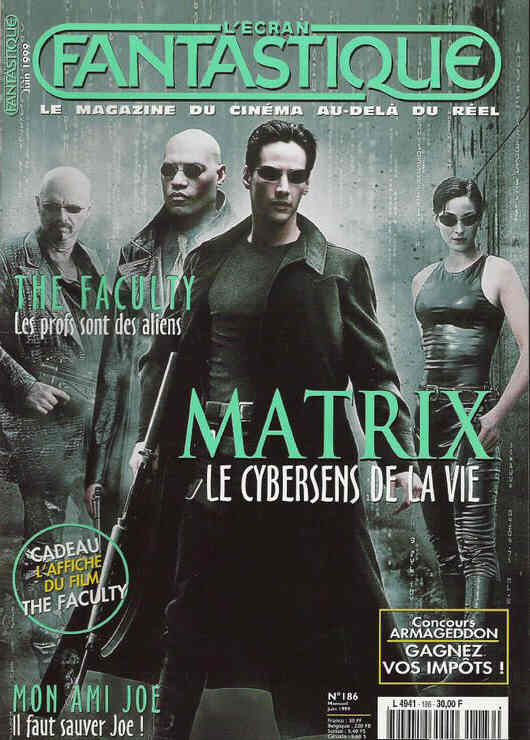 ECRAN FANTASTIQUE | L magazine side cover Issue 186 June 1999