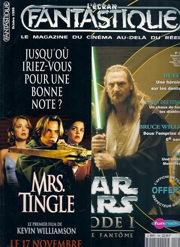 ECRAN FANTASTIQUE | L magazine side cover Issue 190 October 1999