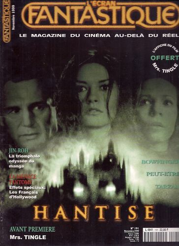 ECRAN FANTASTIQUE | L magazine side cover Issue 191 November 1999
