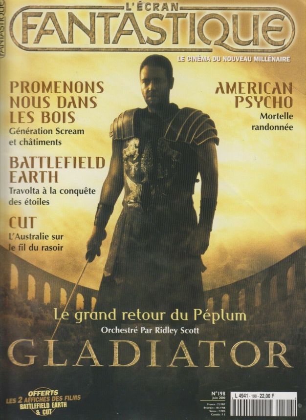 ECRAN FANTASTIQUE | L magazine side cover Issue 198 June 2000
