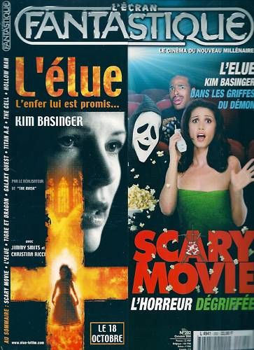 ECRAN FANTASTIQUE | L magazine side cover Issue 202 October 2000