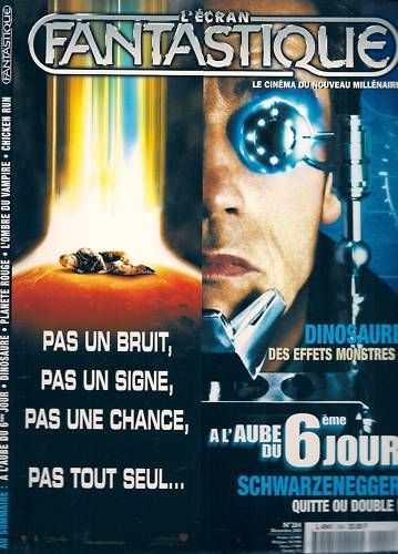 ECRAN FANTASTIQUE | L magazine side cover Issue 204 December 2000