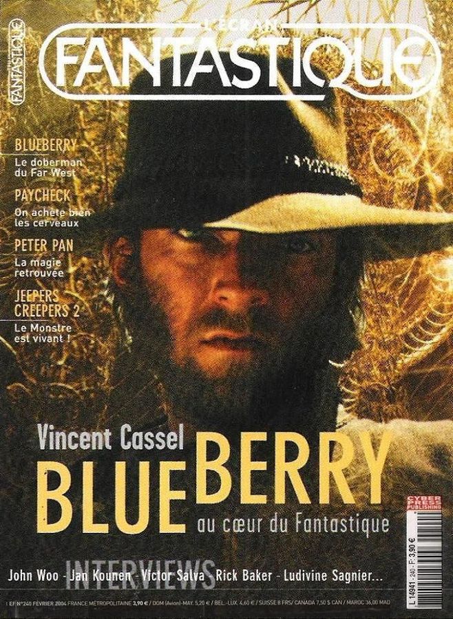 ECRAN FANTASTIQUE | L magazine side cover Issue 240 February 2004