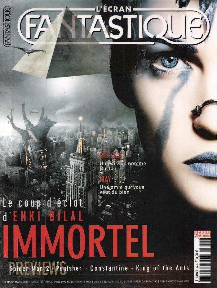 ECRAN FANTASTIQUE | L magazine side cover Issue 241 March 2004