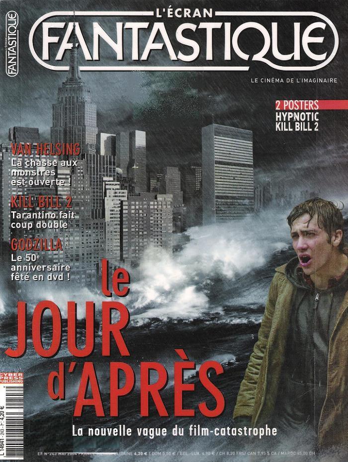 ECRAN FANTASTIQUE | L magazine side cover Issue 243 May 2004