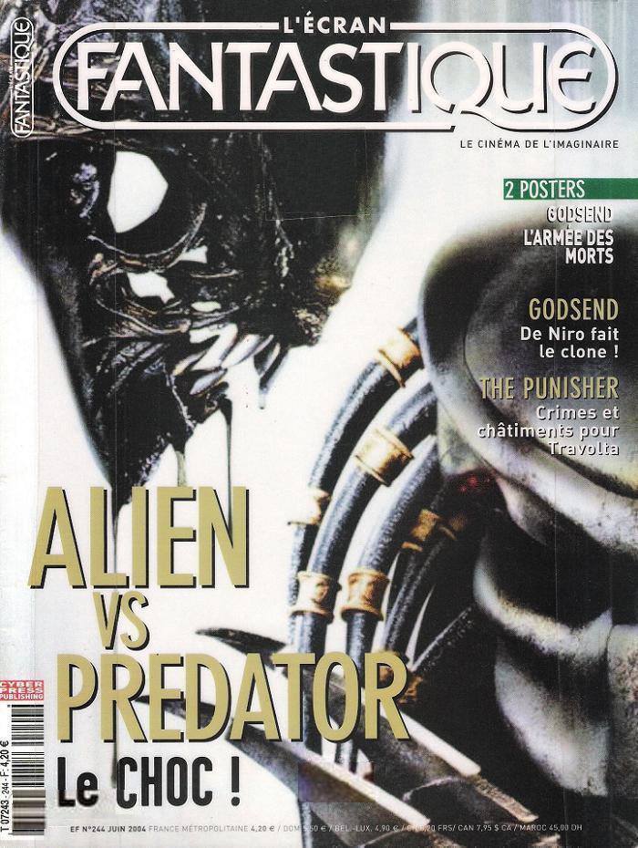 ECRAN FANTASTIQUE | L magazine side cover Issue 244 June 2004