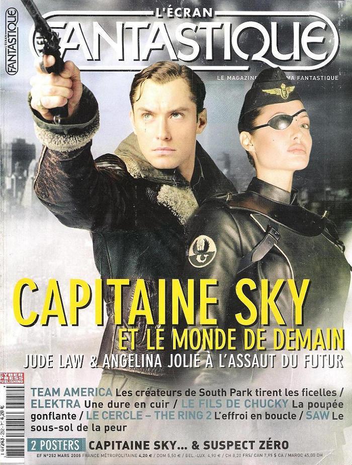 ECRAN FANTASTIQUE | L magazine side cover Issue 252 March 2005
