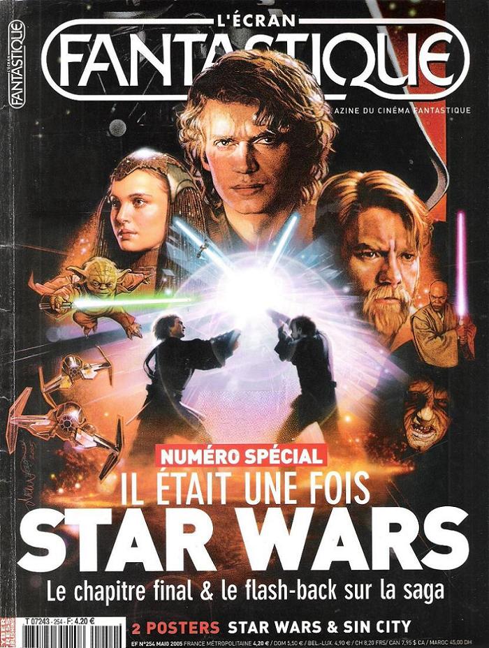 ECRAN FANTASTIQUE | L magazine side cover Issue 254 May 2005