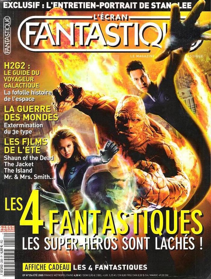 ECRAN FANTASTIQUE | L magazine side cover Issue 256 July/August 2005