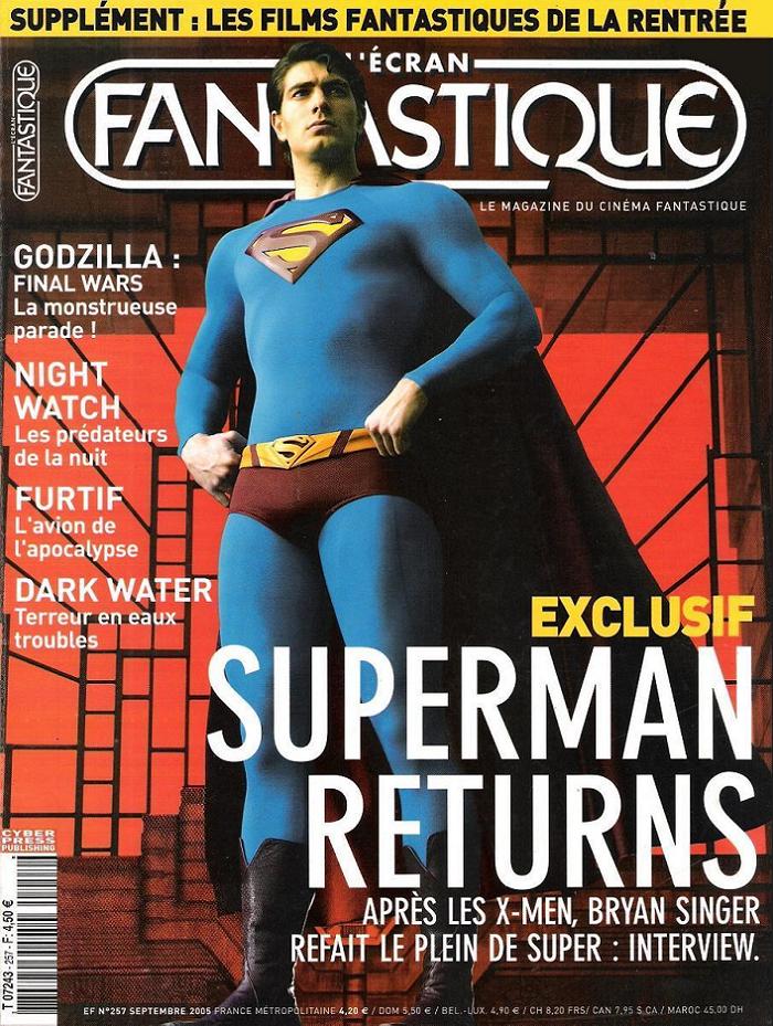 ECRAN FANTASTIQUE | L magazine side cover Issue 257 September 2005