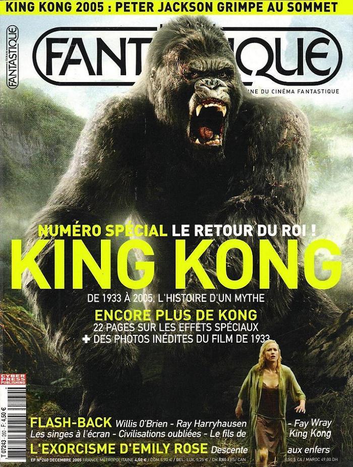 ECRAN FANTASTIQUE | L magazine side cover Issue 260 December 2005