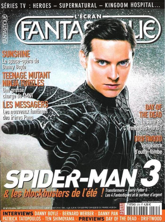ECRAN FANTASTIQUE | L magazine side cover Issue 275 April 2007