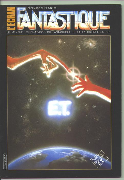 ECRAN FANTASTIQUE | L magazine side cover Issue 29  1982