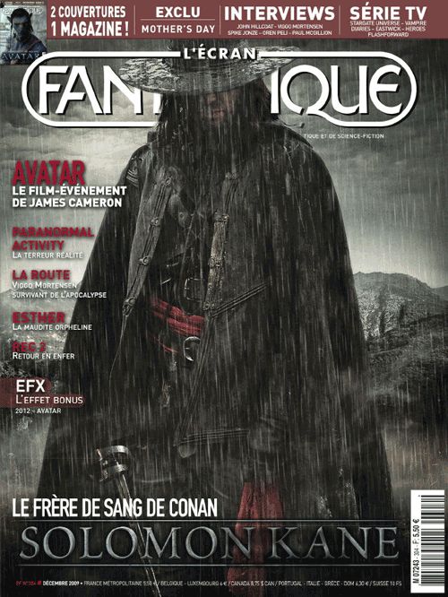ECRAN FANTASTIQUE | L magazine side cover Issue 304 December 2009