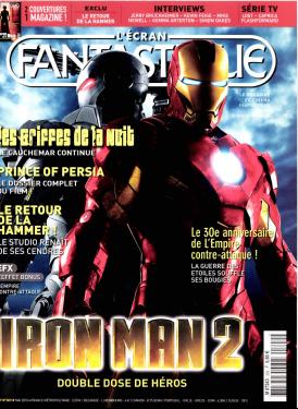 ECRAN FANTASTIQUE | L magazine side cover Issue 309 May 2010