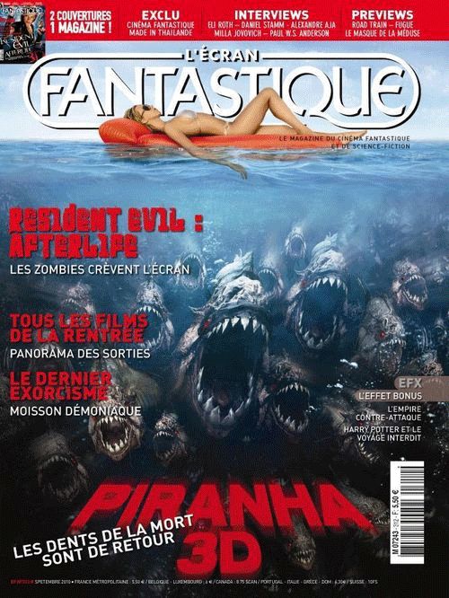 ECRAN FANTASTIQUE | L magazine side cover Issue 312 September 2010