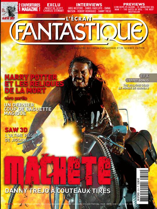 ECRAN FANTASTIQUE | L magazine side cover Issue 314 November 2010